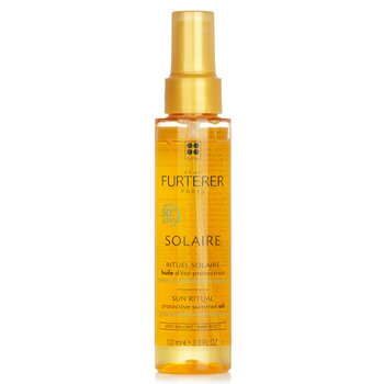 Rene Furterer Solaire Sun Ritual Olio Estivo Protettivo - Effetto Lucido (Capelli Esposti al Sole)