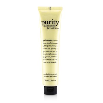 Purity Made Simple Pore Extractor Maschera esfoliante all'argilla
