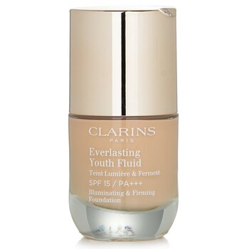 Clarins Everlasting Youth Fluid Fondotinta illuminante e rassodante SPF 15 - # 108 Sand