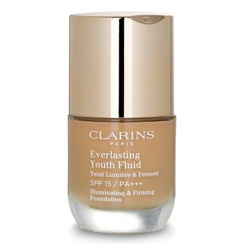 Clarins Everlasting Youth Fluid Fondotinta illuminante e rassodante SPF 15 - # 110 Miele