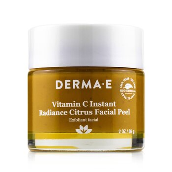 Derma E Peeling viso agli agrumi con luminosità istantanea alla vitamina C