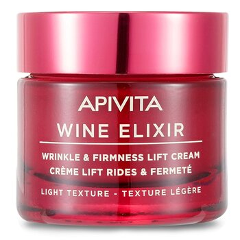 Apivita Crema per il sollevamento delle rughe e della compattezza dellelisir di vino - Texture leggera