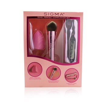 Sigma Beauty Set per carnagione perfetta 3DHD (1x frullatore, 1x pennello Kabuki, 1x borsa)