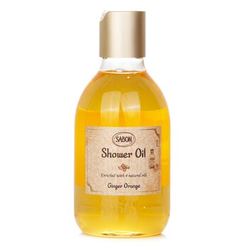 Sabon Olio per doccia - Ginger Orange (bottiglia di plastica)
