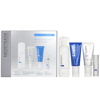 Neostrata Skin Active Repair Kit: Detergente esfoliante + Matrix Support SPF30 + Cellular Restoration + Eye Therapy Intensive