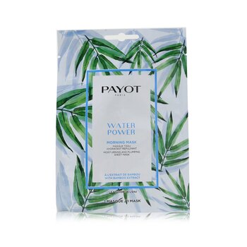 Payot Maschera mattutina (energia dellacqua) - Maschera in tessuto idratante e rimpolpante