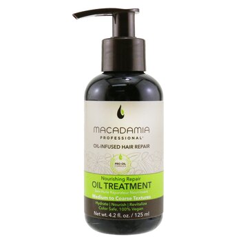 Trattamento con olio riparatore nutriente professionale (texture da medie a grossolane)