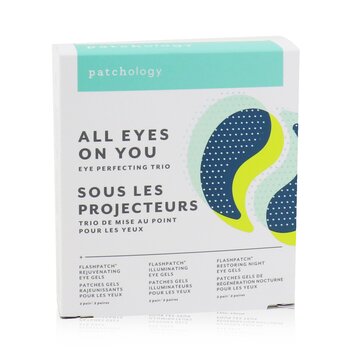 Patchology FlashPatch Eye Gels - All Eyes On You Eye Perfecting Trio Kit: ringiovanente, illuminante, rigenerante