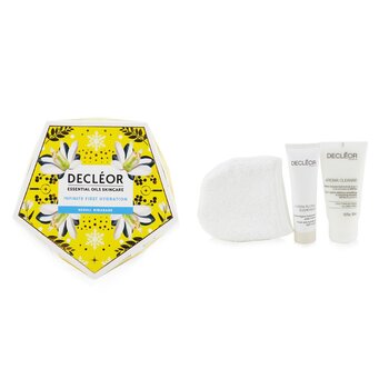 Decleor Infinite First Hydration Neroli Bigarade Gift Set: Aroma Cleanse Mousse detergente+ Hydra Floral Light Cream+ Guanto detergente