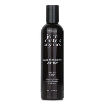 John Masters Organics Shampoo e balsamo 2 in 1 per cuoio capelluto secco con zinco e salvia