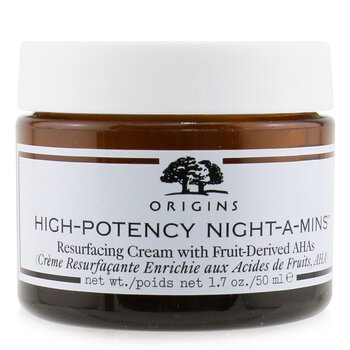 Origins Crema rigenerante Night-A-Mins ad alta potenza con AHA derivati dalla frutta