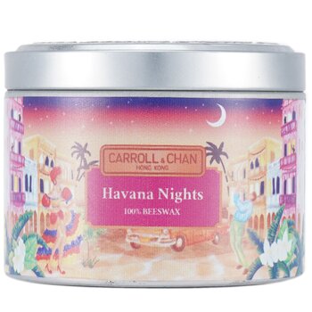 The Candle Company (Carroll & Chan) Candela di latta 100% cera dapi - Havana Nights