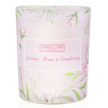 The Candle Company (Carroll & Chan) Candela Votiva 100% Cera Dapi - Gelsomino Rosa Mirtillo Rosso