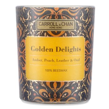 The Candle Company (Carroll & Chan) Candela votiva 100% cera dapi - Golden Delights