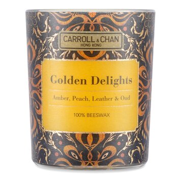 Candela votiva 100% cera d'api - Golden Delights