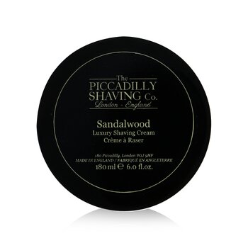 The Piccadilly Shaving Co. Crema da barba di lusso al legno di sandalo