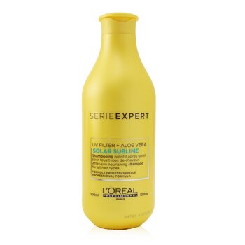 Professionnel Serie Expert - Filtro UV Solar Sublime + Shampoo Nutriente Doposole all'Aloe Vera (Per Tutti i Tipi di Capelli)