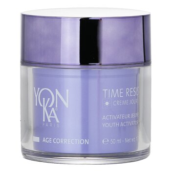 Yonka Correzione delletà Time Resist Creme Jour con cellule staminali vegetali - Attivatore di giovinezza - Filler antirughe