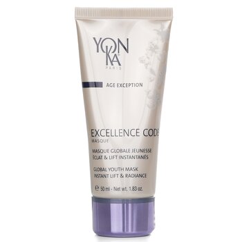 Yonka Age Exception Excellence Code Global Youth Mask con Nutgrass - Lifting istantaneo e luminosità