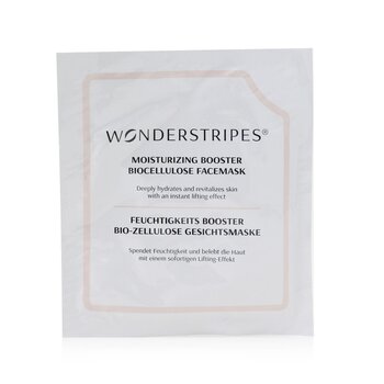 WONDERSTRIPES Maschera viso in biocellulosa booster idratante