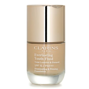 Clarins Fondotinta fluido illuminante e rassodante Everlasting Youth SPF 15 - # 105 Nude