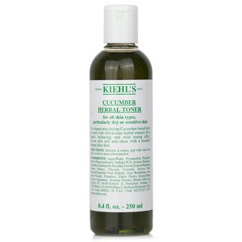 Kiehls Tonico analcolico alle erbe al cetriolo - Per tipi di pelle secca o sensibile