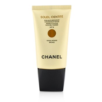 Soleil Identite Perfect Colour Face Self Tanner SPF 8 - Intense (Bronze)