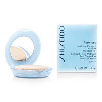 Pureness Matifying Compact Oil Free Foundation SPF15 (Case + Refill) - # 10 Light Ivory