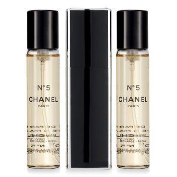Chanel No.5 Eau Premiere Eau De Parfum Spray da borsetta e 2 ricariche