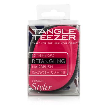 Spazzola districante per capelli compatta Styler On-The-Go - # Pink Sizzle