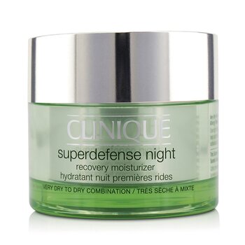 Clinique Superdefense Night Recovery Moisturizer - Per combinazioni da molto secche a secche