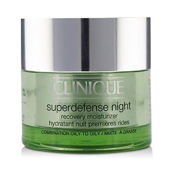 Clinique Superdefense Night Recovery Moisturizer - Per combinazioni da grasse a grasse