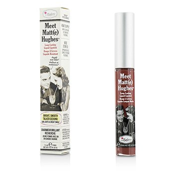 TheBalm Incontra il rossetto liquido a lunga durata Matte Hughes - Incantevole