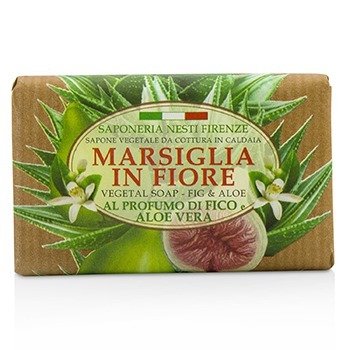 Sapone Vegetale Marsiglia In Fiore - Fico & Aloe Vera