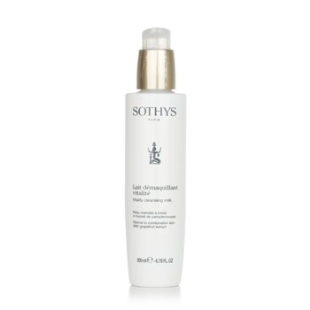 Sothys Latte detergente Vitality - Per pelli normali e miste, con estratto di pompelmo