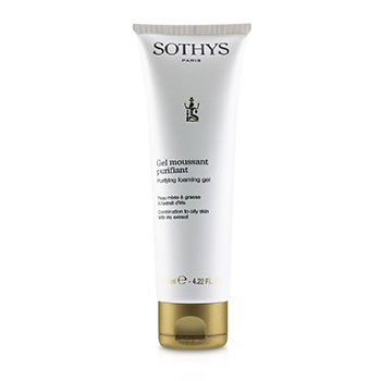 Sothys Gel schiumogeno purificante - Per pelli da miste a grasse, con estratto di iris