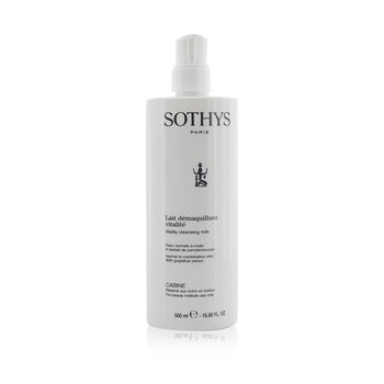 Sothys Latte detergente Vitality - Per pelli normali e miste, con estratto di pompelmo (formato salone)
