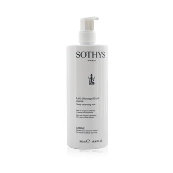 Sothys Latte Detergente Clarity - Per Pelli Con Capillari Fragili, Con Estratto Di Amamelide (Formato Salone)