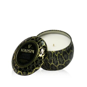 Voluspa Mini Candela di Latta - Ambre Lumiere