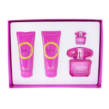 Bright Crystal Absolu Coffret: Eau De Parfum Spray 90ml + Crema Corpo 100ml +Eau De Parfum 5ml + Gel Doccia 100ml