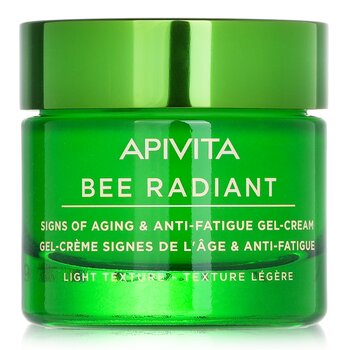 Apivita Bee Radiant segni di invecchiamento e crema gel anti-fatica - Texture leggera