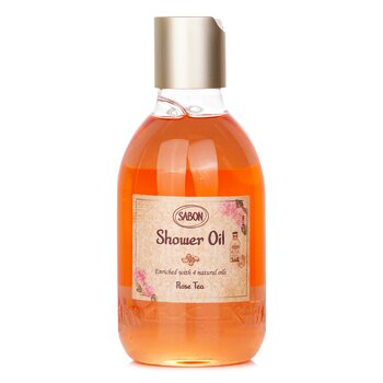 Sabon Olio doccia - Tè alla rosa (Bottiglia di plastica)