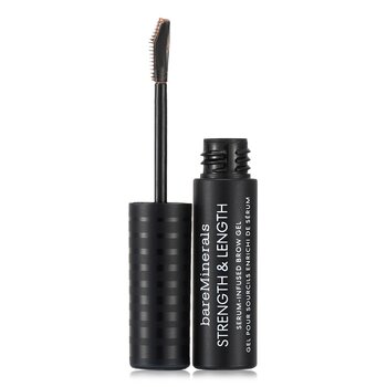 BareMinerals Gel per sopracciglia infuso con siero di forza e lunghezza - # Castagna
