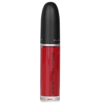 MAC Retro Matte Liquid Lipcolour - # 104 Fashion Legacy (Intense Fire Truck Red) (Matte)