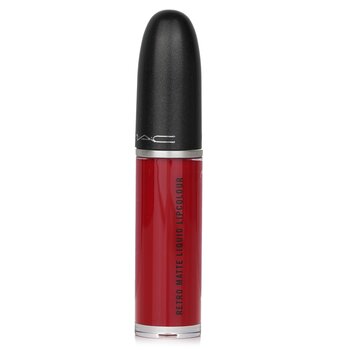 Retro Matte Liquid Lipcolour - # 105 Feels So Grand (Deep True Red) (Matte)