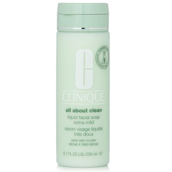 Clinique All About Clean Sapone per il viso liquido extra delicato - Pelle da molto secca a secca