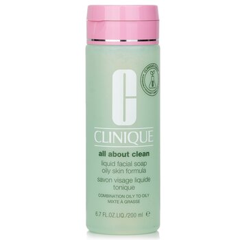 Clinique Formula per pelli grasse con sapone liquido per il viso All About Clean - Pelle mista da grassa a grassa