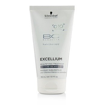 BC Excellium Q10 + Pearl Beautifying Treatment (per capelli bianchi e argentati)