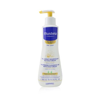 Mustela Gel detergente nutriente con crema fredda per corpo e capelli - Per pelli secche