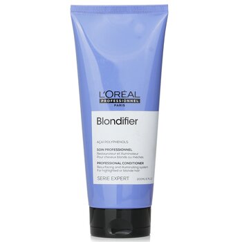 LOreal Professionnel Serie Expert - Balsamo Blondifier Acai Polifenoli Sistema Resurfacing e Illuminante (Per Capelli Biondi)